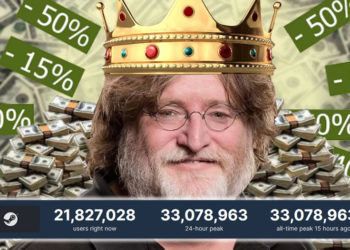 Baru-baru ini Steam kembali memecahkan rekor terbarunya lagi dengan 32 juta pemain yang online secara bersamaan pada 7 Januari