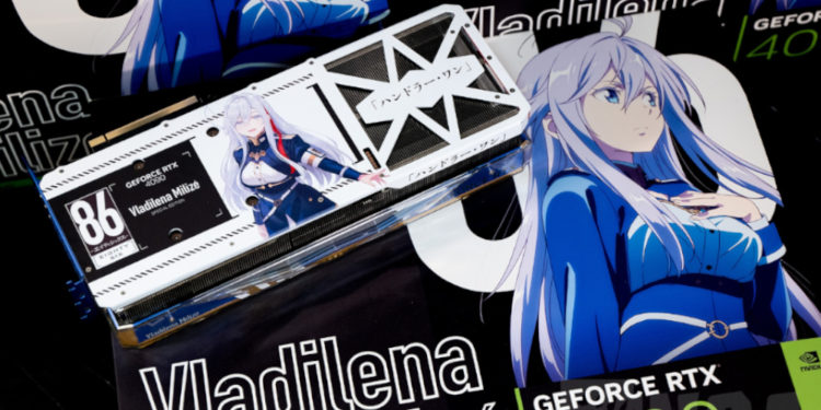 Seorang VGA enthusiast memodifikasi RTX 4090 miliknya dengan tema anime 86 yang terlihat seperti produk hasil kolaborasi resmi