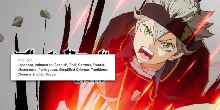 Pada halaman App Store disebutkan bahwa Black Clover Mobile tersebut bakal mendukung Bahasa Indonesia sekaligus.