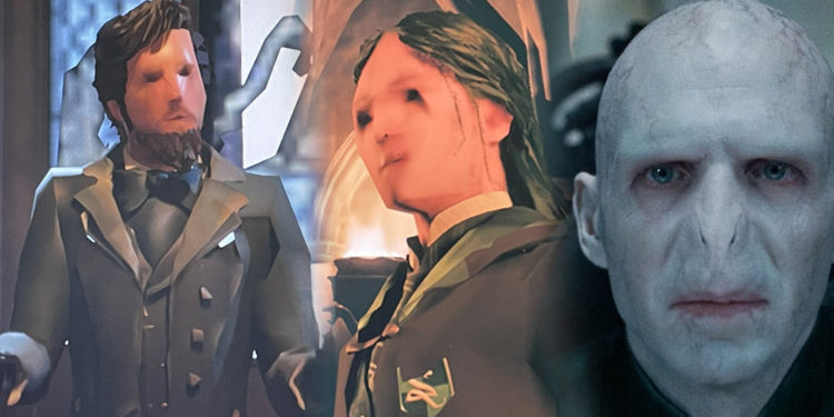 Gamer asal Jepang abara_cha di Twitter memamerkan cuplikan game Hogwarts Legacy yang dia mainkan dengan spesifikasi PC kentang.