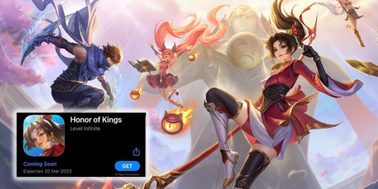 Honor of Kings akan rilis secara global pada 20 Maret 2023 untuk Android dan iOS. Hal tersebut disebut pada Galaxy Store dan juga App Store.