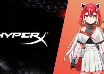 Himura Kuraudo telah bergabung sebagai salah satu ambassador HyperX yang siap menjalani livestream rutin setiap minggunya