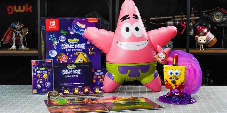 Kami mendapatkan kesempatan untuk melakukan unboxing SpongeBob SquarePants: The Cosmic Shake versi BFF Collector's Edition.