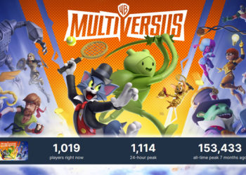Menurut data dari SteamDB, MultiVersus mengalami penurunan jumlah pemain yang sangat drastis hingga 99% pemain.