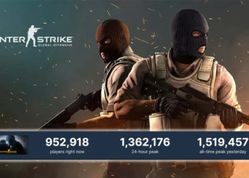 Ketika Valve mengumumkan Counter-Strike 2, CS:GO berhasil menorehkan rekor baru dengan 1,519,457 pemain yang online bersamaan.