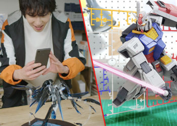 Fitur andalan Gundam Metaverse adalah Gunpla Scanner, teknologi untuk scan Gunpla dunia nyata untuk digunakan di dalam dunia metaverse.