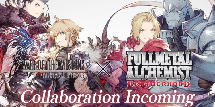 War of the Visions: Final Fantasy Brave Exvius baru saja memulai kolaborasi ekslusif dengan serial anime Fullmetal Alchemist Brotherhood
