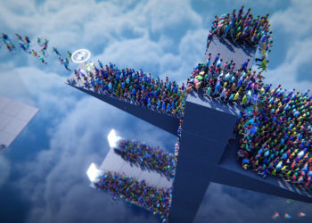 Enhance baru saja merilis video presentasi gameplay untuk HUMANITY yang terlihat sangat unik dan kreatif
