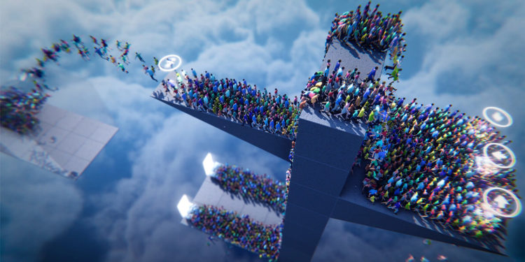 Enhance baru saja merilis video presentasi gameplay untuk HUMANITY yang terlihat sangat unik dan kreatif