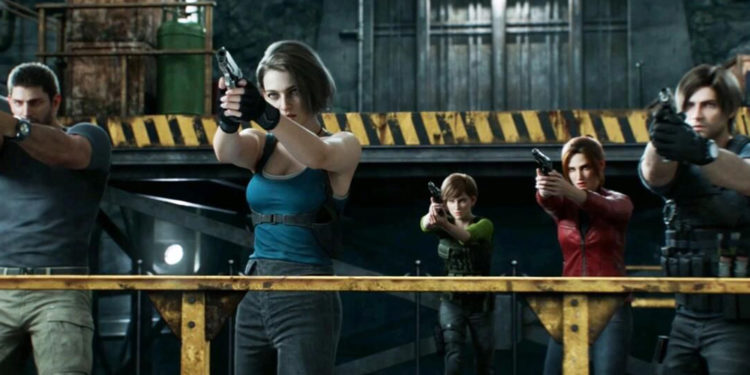 Resident Evil: Death Island kembali berbagi update baru lewat rilis poster, penampakan screenshot, serta kepastian jadwal tayangnya