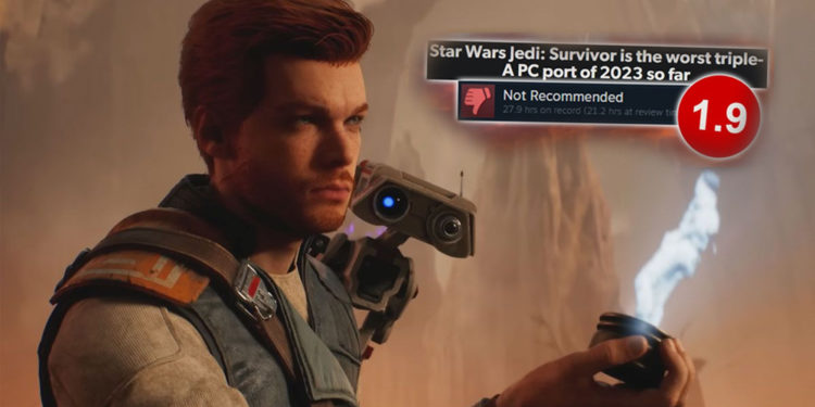 Star Wars Jedi: Survivor masuk ke dalam jajaran game PC dengan performa yang buruk ketika rilis dan mendapatkan resepsi negatif dari gamer.