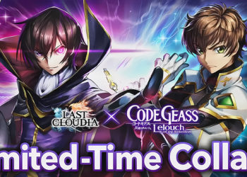 Last Cloudia akan kedatangan kolaborasi khusus bersama serial anime terkenal, Code Geass mulai tanggal 25 Mei