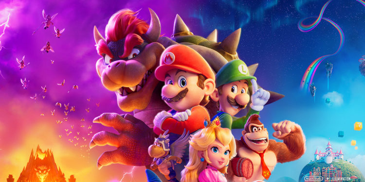 Film Super Mario Bros. telah masuk ke dalam daftar 5 besar film animasi terlaris sepanjang masa di seluruh dunia. | Image Credit: Nintendo