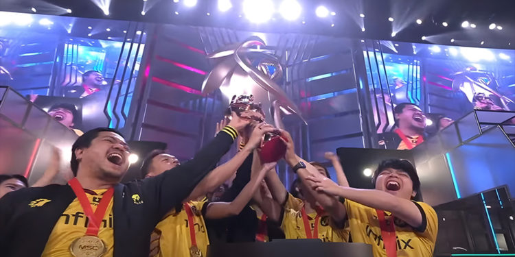 Onic Esports menjadi juara MSC 2023 setelah mengalahkan Blacklist International dengan skor 4-2