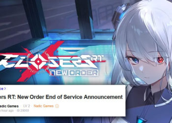 Naddic Games telah resmi mengumumkan bahwa mereka akan menutup Closers RT: New Order selang satu minggu perilisannya.