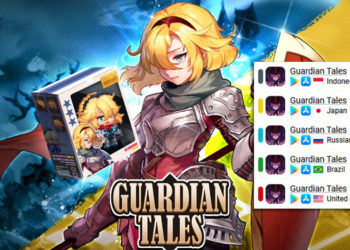 Guardian Tales telah di dominasi oleh para pemain asal Indonesia selama dua tahun terakhir dan meningkat drastis di tahun 2023.