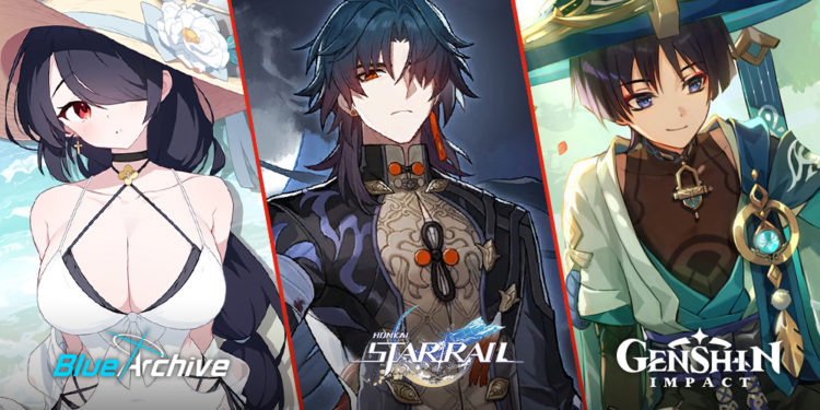 Inilah ranking pendapatan mobile RPG anime untuk minggu terakhir Juli 2023 yang masih didominasi Honkai Star Rail