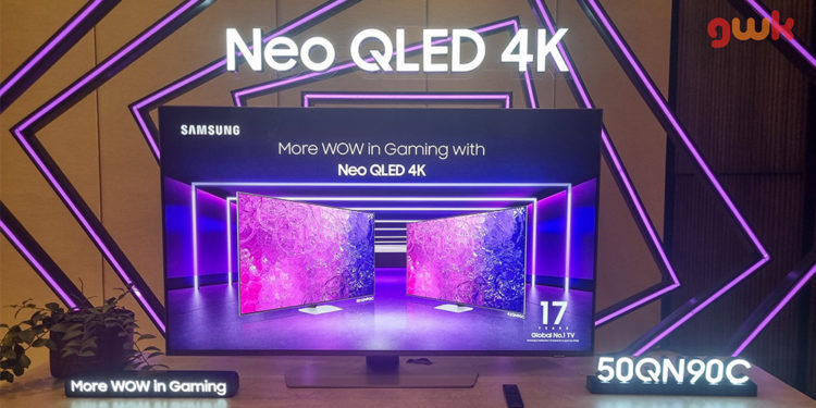 Samsung Neo QLED 4K dirancang salah satunya untuk memenuhi kebutuhan para gaming enthusiast di Indonesia yang haus akan fitur menarik.