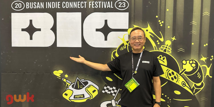 Tidak ketinggalan kami sudah ikut berbincang dengan Seo Tae-geon selaku organizer dibalik Busan Indie Connect 2023