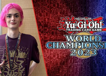 Kami sekarang berada di Yu-Gi-Oh! World Championship 2023 (WCS2023) dan mendapatkan kesempatan wawancara dengan Jessica Robinson.