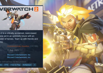 Sayangnya, perilisan Overwatch 2 di Steam tidak begitu disambut baik oleh para gamer dengan ratusan ribu review negatif yang diberikan.