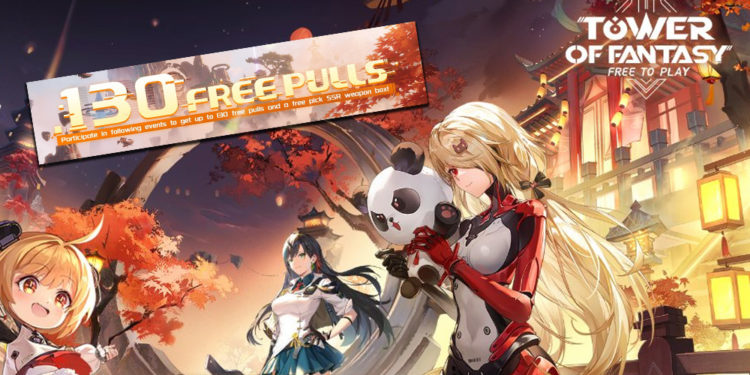 Para pemain bisa mendapatkan 130x gacha gratis dan juga free pick weapon SSR jika menyelesaikan semua event di Tower of Fantasy PlayStation.