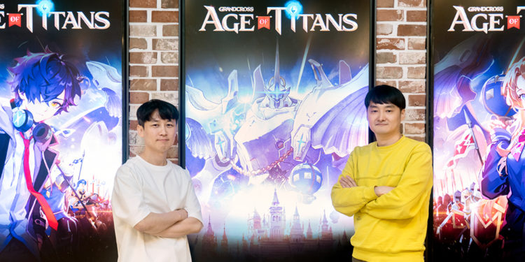 Kami berkesempatan untuk mewawancarai Woo Won Seo dan Min Suk Kang tentang game baru mereka - Grand Cross: Age of Titans