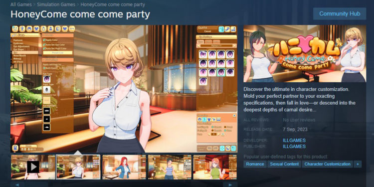 ILLGAMES mengumumkan bahwa HoneyCome bakal mendapatkan versi global alias versi berbahasa Inggris di PC melalui Steam pada 7 September.