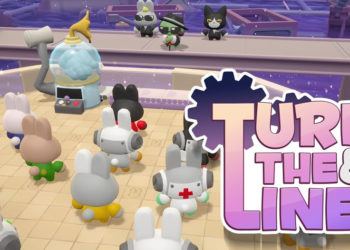 Turn the Line adalah permainan co-op tycoon di mana 1 hingga 4 orang bermain bersama. Karakternya terlalu lucu untuk game yang menantang.