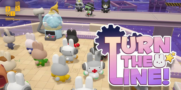 Turn the Line adalah permainan co-op tycoon di mana 1 hingga 4 orang bermain bersama. Karakternya terlalu lucu untuk game yang menantang.