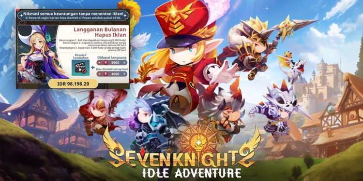 Seven Knights Idle Adventure baru aja resmi dirilis untuk Android dan iOS dan Netmarble menerapkan sistem iklan / ads untuk game tersebut.