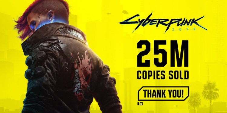 CD Projekt RED telah resmi mengumumkan bahwa Cyberpunk 2077 sudah terjual sebanyak 25 juta copy di seluruh platform yang tersedia.