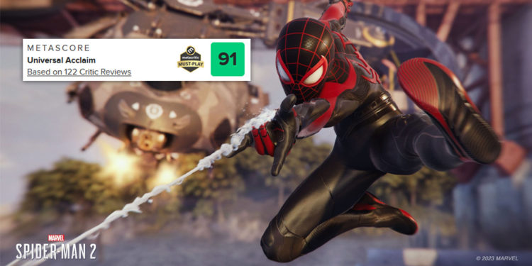 Marvel’s Spider-Man 2 menjadi salah satu game dengan rating tertinggi besutan Insomniac Games dengan rating 91 di Metacritic dari 122 ulasan.