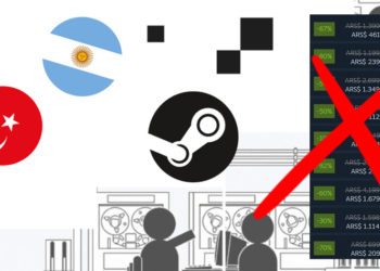 Valve mengumumkan mulai tanggal 20 November, Steam mengubah mata uang yang digunakan untuk penjualan game di Argentina dan Turki menjadi USD.