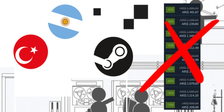 Valve mengumumkan mulai tanggal 20 November, Steam mengubah mata uang yang digunakan untuk penjualan game di Argentina dan Turki menjadi USD.