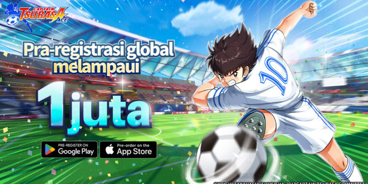 DeNA mengumumkan bahwa pra-registrasi multiplayer football mobile game “Captain Tsubasa: Ace” telah melampaui 1 juta.