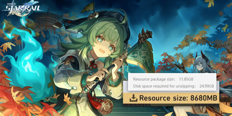 Para pemain Honkai Star Rail sudah bisa melakukan pra-download untuk update 1.5 yang memiliki ukuran hampir 9GB di mobile dan 11GB di PC.