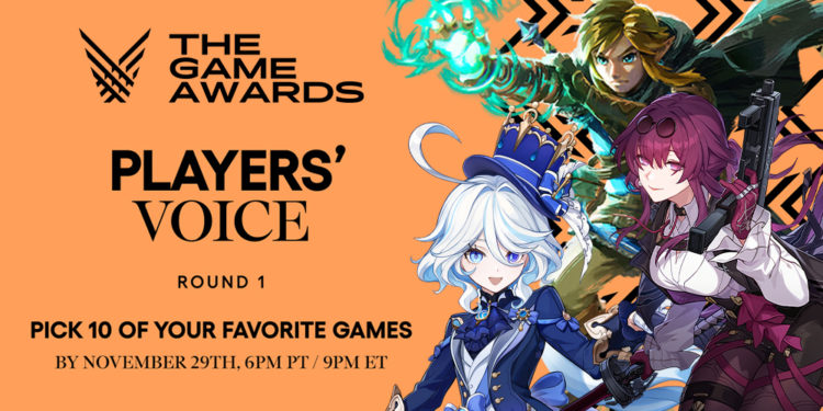 Polling kategori Player's Voice untuk The Game Awards 2023 akhirnya sudah resmi dibuka
