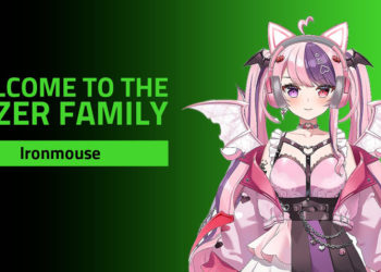 Razer baru saja mengumumkan kerjasama barunya yang menggaet Virtual YouTuber populer Ironmouse