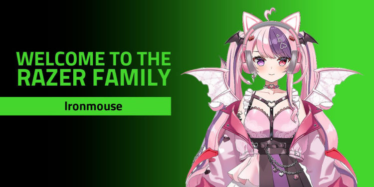 Razer baru saja mengumumkan kerjasama barunya yang menggaet Virtual YouTuber populer Ironmouse