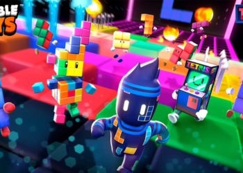 Stumble Guys yang masih terus mendapatkan berbagai update menarik hingga saat ini seperti kolaborasi dengan Tetris.