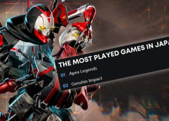 Pada region Jepang, Apex Legends berhasil mengalahkan pesaingnya seperti Genshin Impact dan Fornite sebagai game yang paling sering dimainkan.