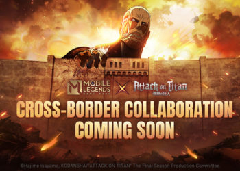 Moonton telah resmi mengumumkan bahwa Mobile Legends akan menjalin kolaborasi dengan Attack on Titan dalam waktu dekat.