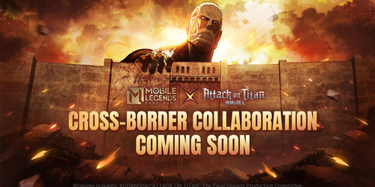 Moonton telah resmi mengumumkan bahwa Mobile Legends akan menjalin kolaborasi dengan Attack on Titan dalam waktu dekat.
