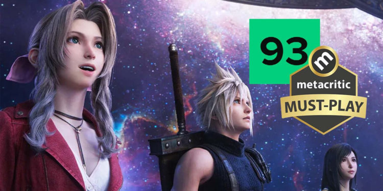Final Fantasy 7 Rebirth memiliki skor Metacritic tertinggi kedua di antara semua game dalam seri Final Fantasy dengan skor 93.