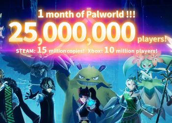 Palworld telah dimainkan oleh lebih dari 25 juta pemain sejak diluncurkan menurut data dari sang developer - Pocketpair.