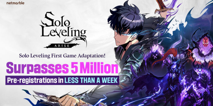 Solo Leveling: ARISE telah berhasil menggaet 5 juta pemain yang melakukan pra-registrasi hanya dalam kurun waktu kurang dari seminggu.
