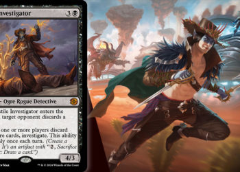 Wizards juga masih rutin untuk merilis berbagai set kartu terbaru seperti Hostile Investigator yang akan segera tersedia pada bulan April.