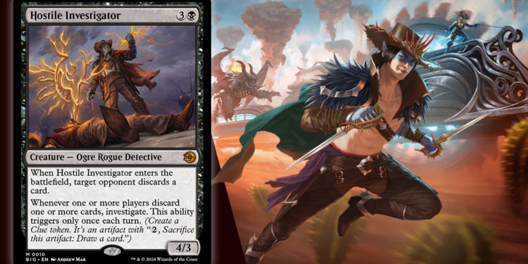 Wizards juga masih rutin untuk merilis berbagai set kartu terbaru seperti Hostile Investigator yang akan segera tersedia pada bulan April.