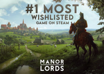 Satu minggu sebelum rilis, Manor Lords menjadi game yang paling banyak di wishlist atau diantisipasi oleh para gamer di Steam.